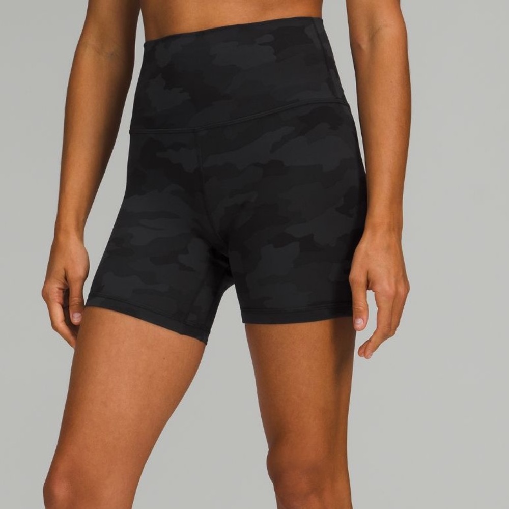 LULULEMON 6 inch inseam align biker shorts